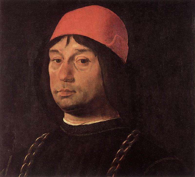 COSTA, Lorenzo Portrait of Giovanni Bentivoglio dfg Germany oil painting art